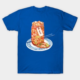 Kimchi- Watercolour Food Illustration T-Shirt